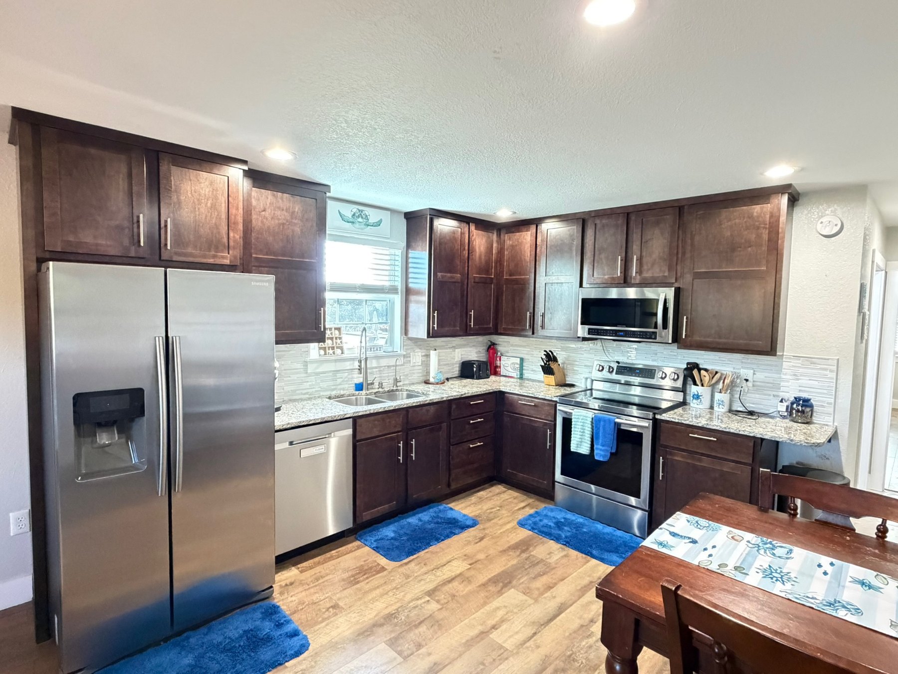 Kitchen at Orchard & Ocean Guest House